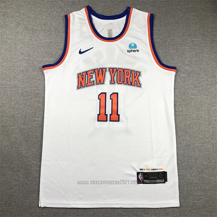 Camiseta New York Knicks Jalen Brunson #11 Association 2022-23 Blanco